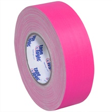 2" x 50 yds. Fluorescent Pink Tape Logic® 11 Mil Gaffers Tape image