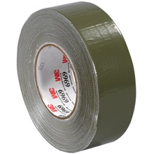 2" x 60 yds. Olive Green 3M™ 6969 Duct Tape image