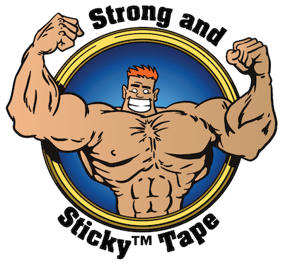 2" x 110 yds. 1.7 Mil Strong and Sticky™ Clear Acrylic Carton Sealing Tape (36/Case) image