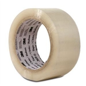 2" x 110 yds. 1.9  Mil Clear 3M #371 Scotch® Hot Melt Carton Sealing Tape (36/Case) image