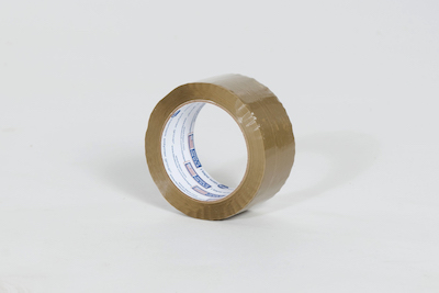 FINAL SALE: 2" x 110 yds. 1.75 Mil Utility Grade Tan  Acrylic Carton Sealing Tape (36 rolls/Case) image