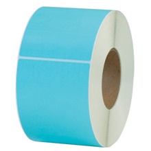 4 x 6" Light Blue Thermal Transfer Labels image