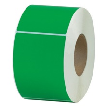 4 x 6" Dark Green Thermal Transfer Labels image