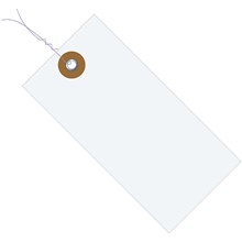 5 1/4 x 2 5/8" Tyvek® Shipping Tags - Pre-Wired image