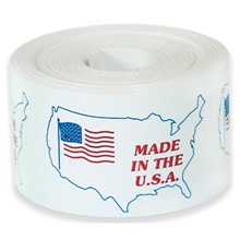 3 x 4" - "Made in the U.S.A." Labels image