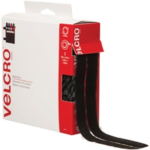 3/4" x 15' - Black VELCRO® Brand Tape - Combo Packs image