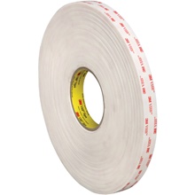 3/4" x 5 yds. White 3M™ 4945 VHB™ Tape image
