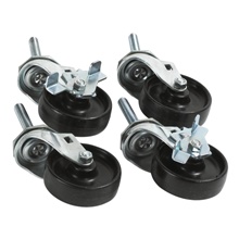 Caster Set for Carton Stands. Set of 4. image